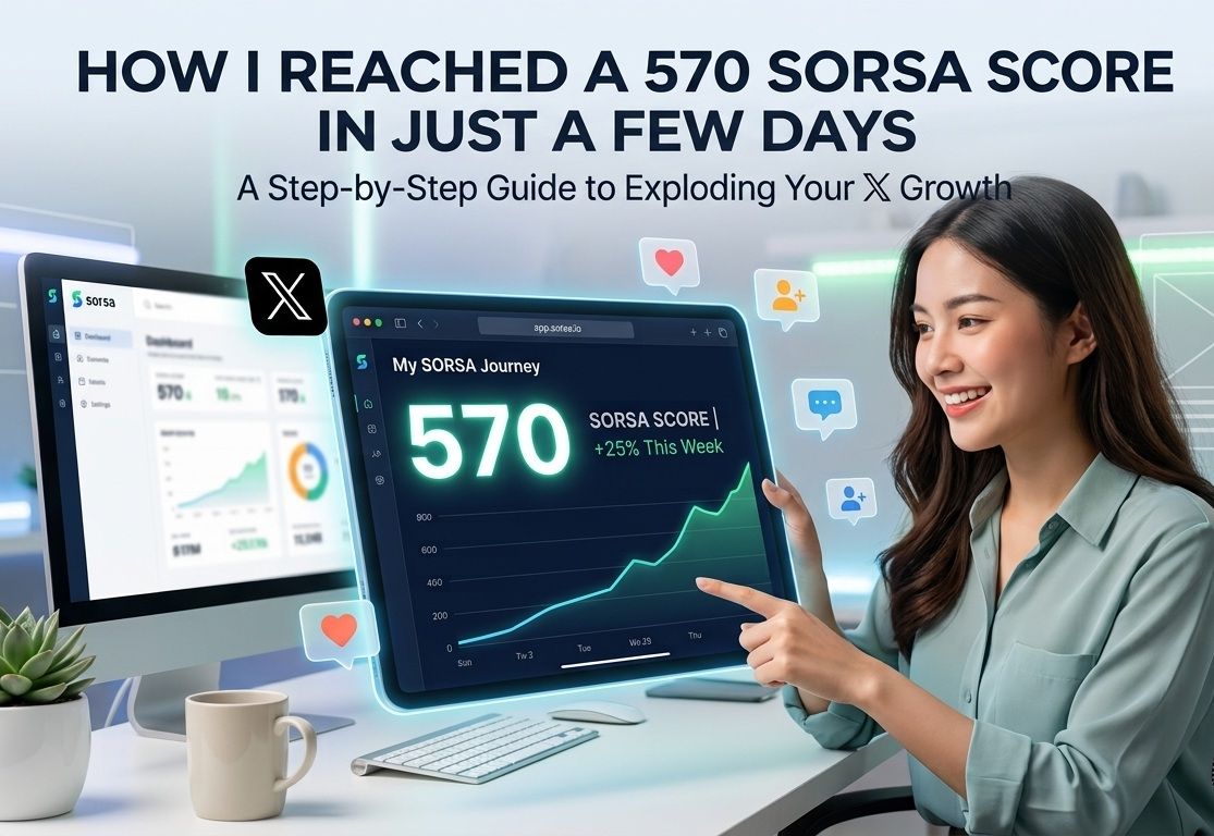How I Reached a 570 Sorsa Score in Just a Few Days