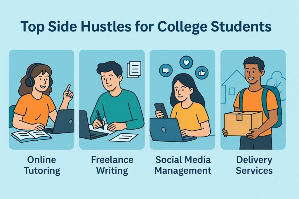 top side hustles for college students infographic 1024x682