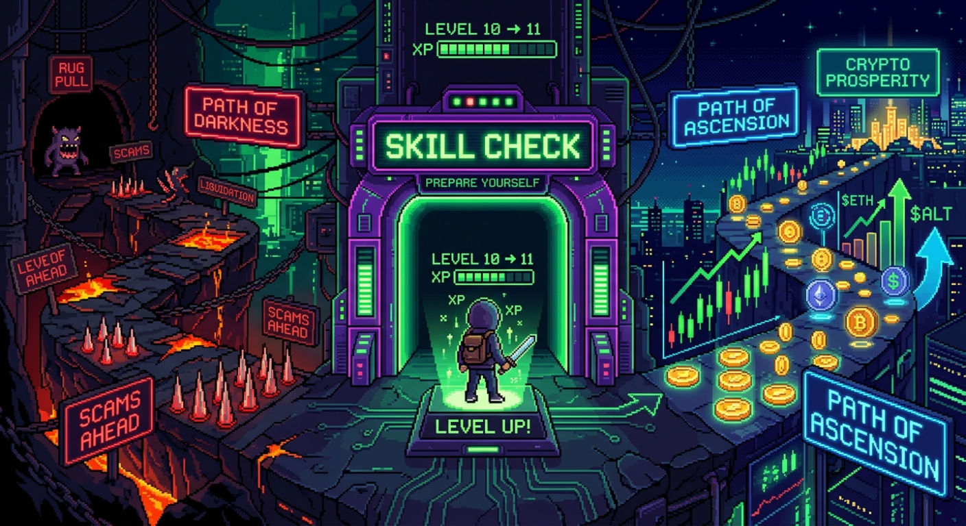 The Skill Check: Why Crypto Rewards Skill (Not Luck)