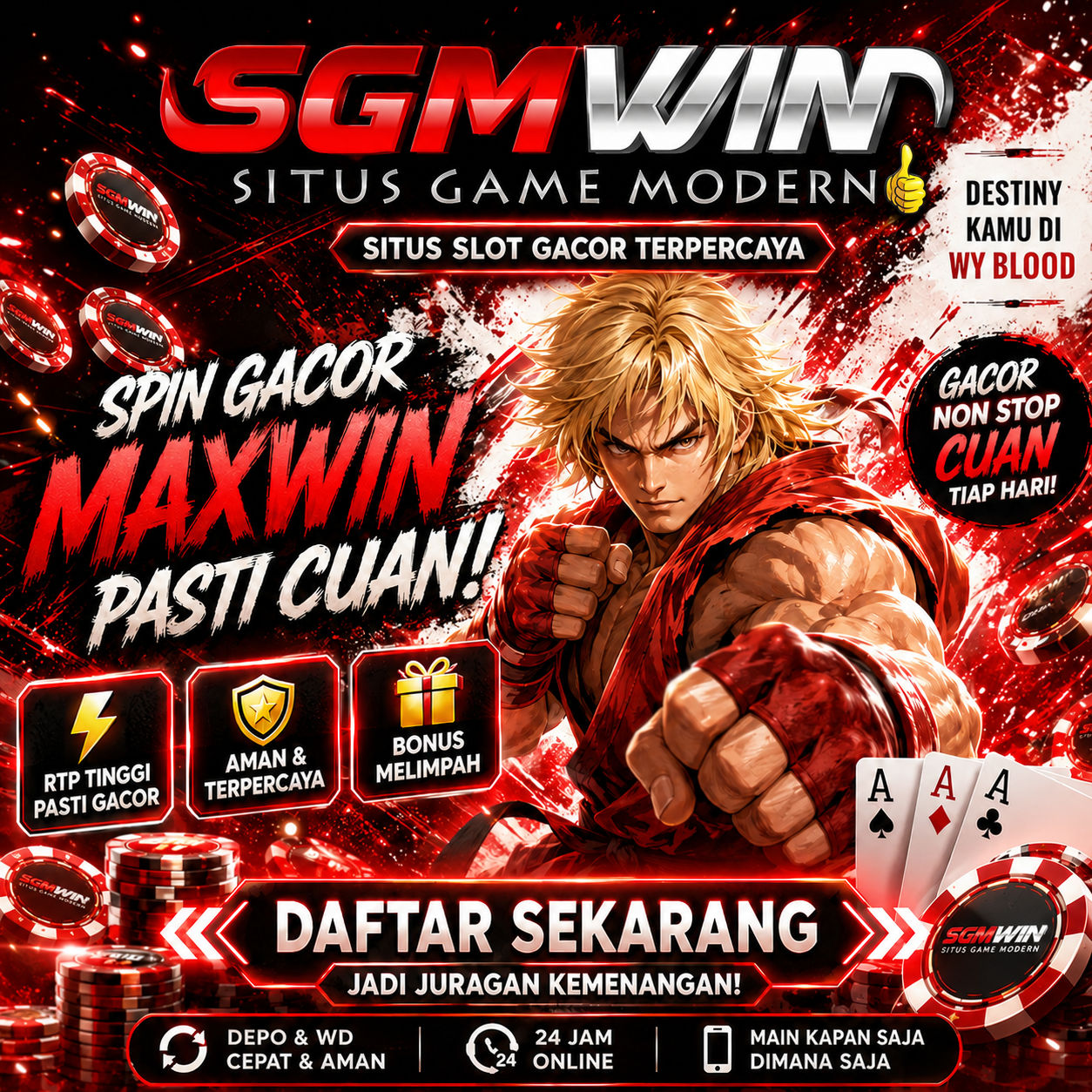 SGMWIN Platform Game Online Resmi dengan Koleksi Permainan yang Makin Lengkap