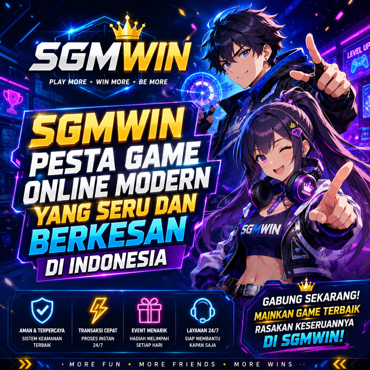 SGMWIN Pesta Game Online Modern Yang Seru Dan Berkesan Di Indonesia