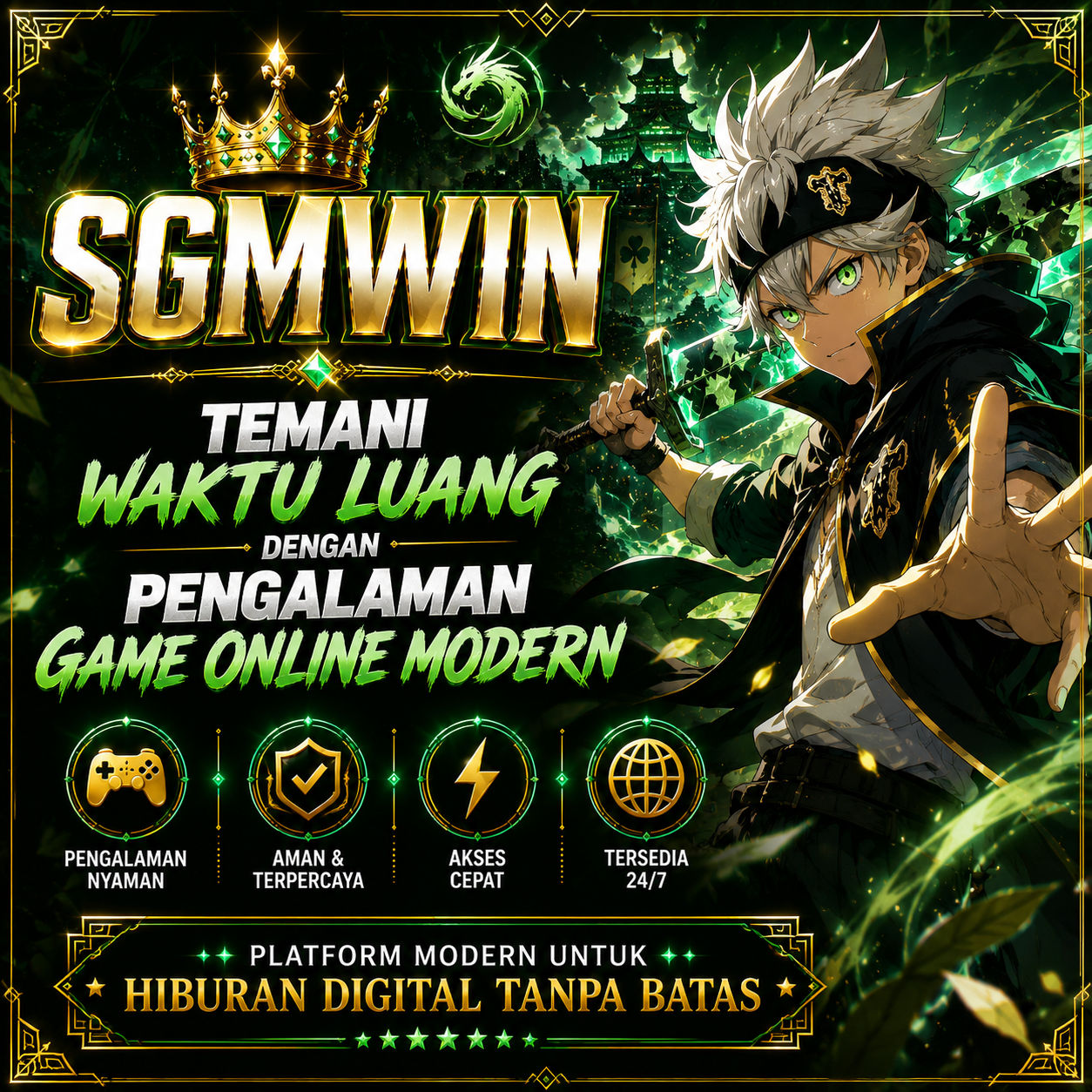 SGMWIN Temani Waktu Luang dengan Pengalaman Game Online Modern