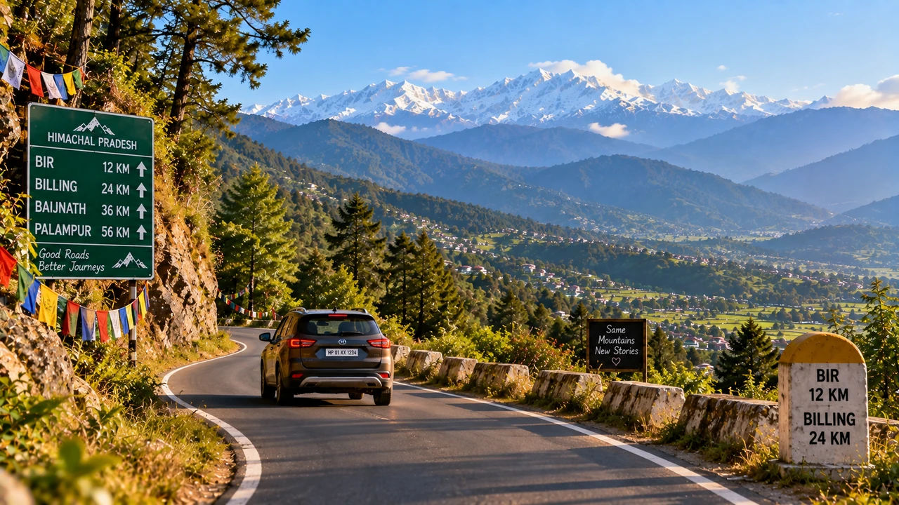 Road trip to Bir Billing through Kangra Valley