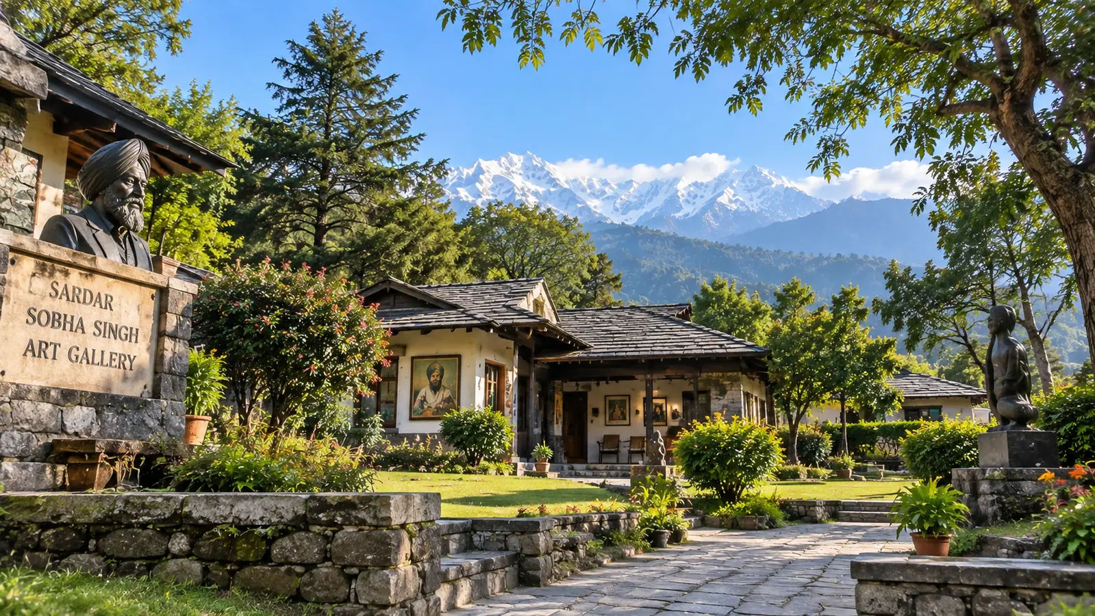 Sobha Singh Art Gallery near Palampur