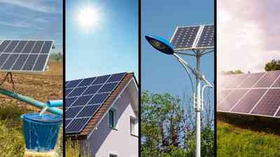 Different Applications of Solar PV System