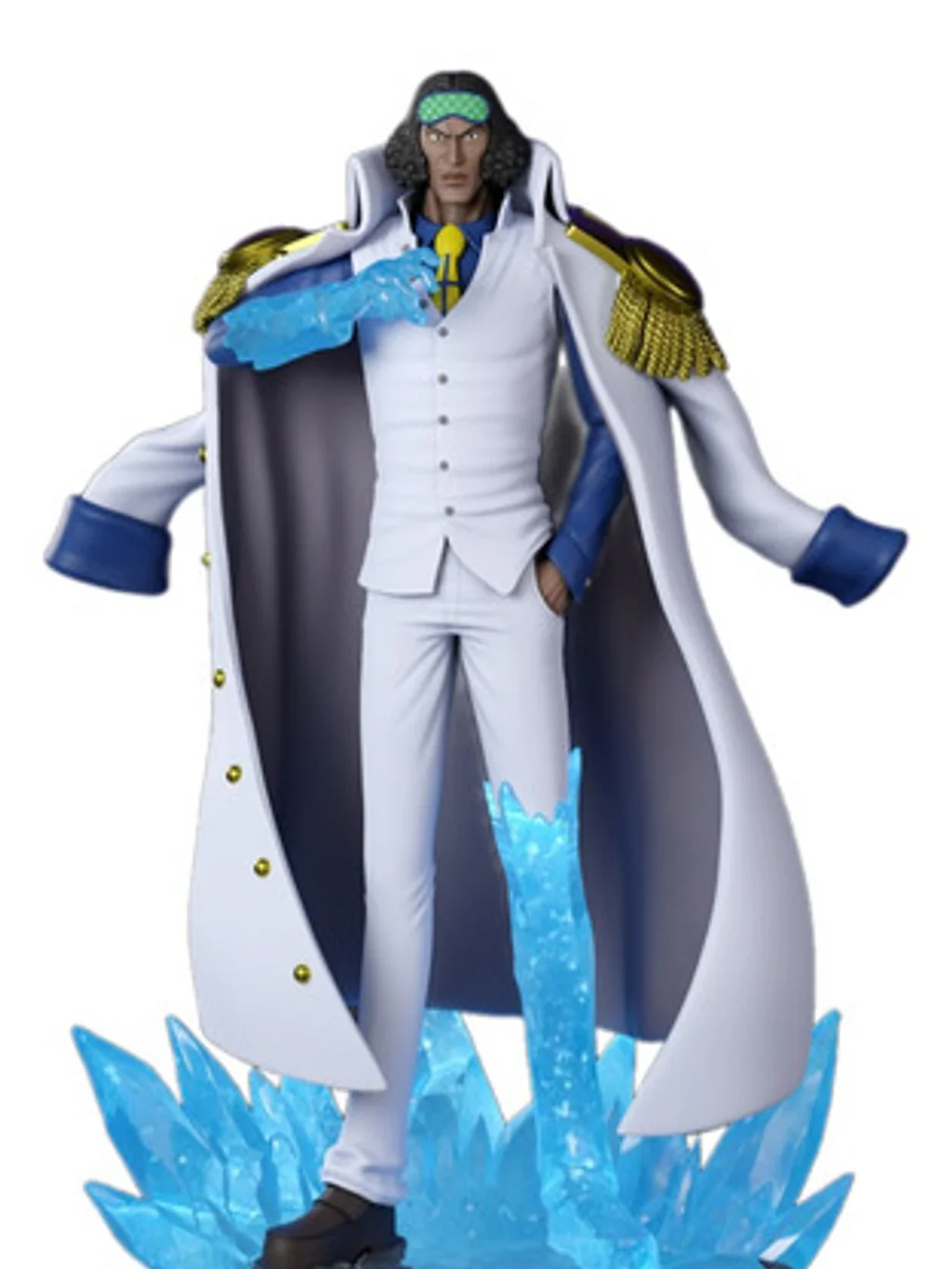Figura Kuzan Aokiji - One Piece em resina 3D - Fidel Figures