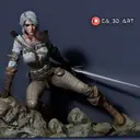 Ciri The Witcher - foto 4