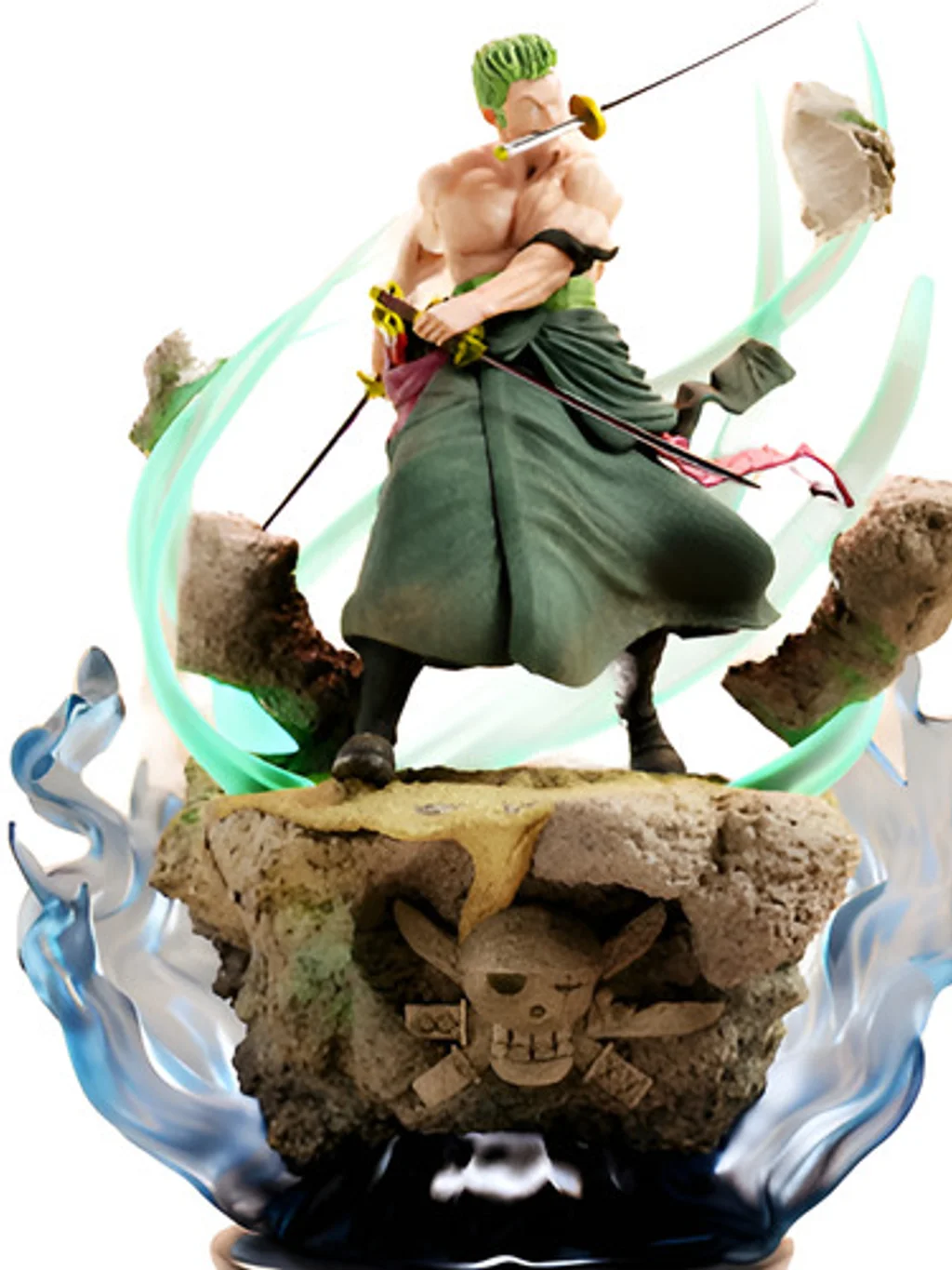 Figura Roronoa Zoro | One Piece em resina 3D - Fidel Figures