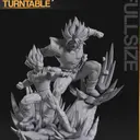 Vegeta god vs Brolly - Dragon Ball - foto 4