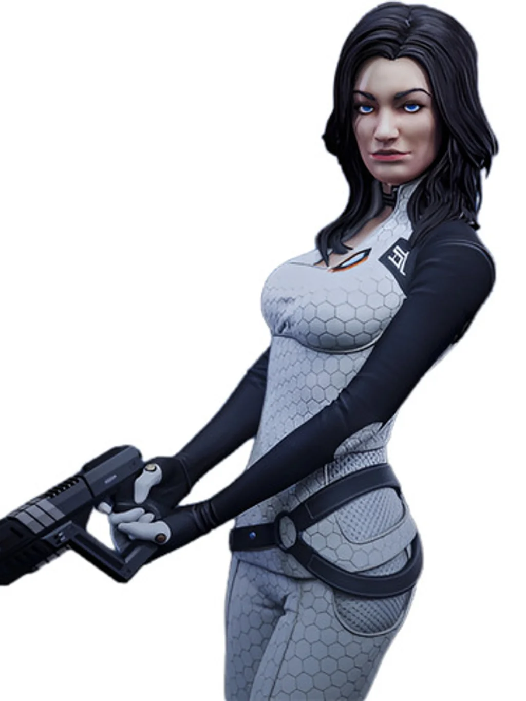 Figura Miranda - Mass Effect em resina 3D - Fidel Figures