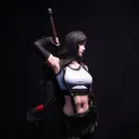 tifa final fantasy fidel figures - foto 2