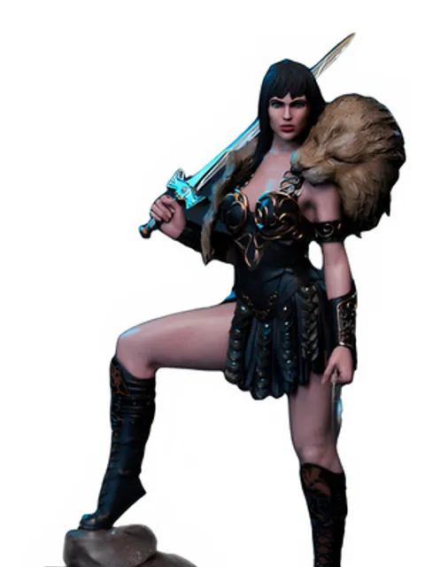 xena colecionável em