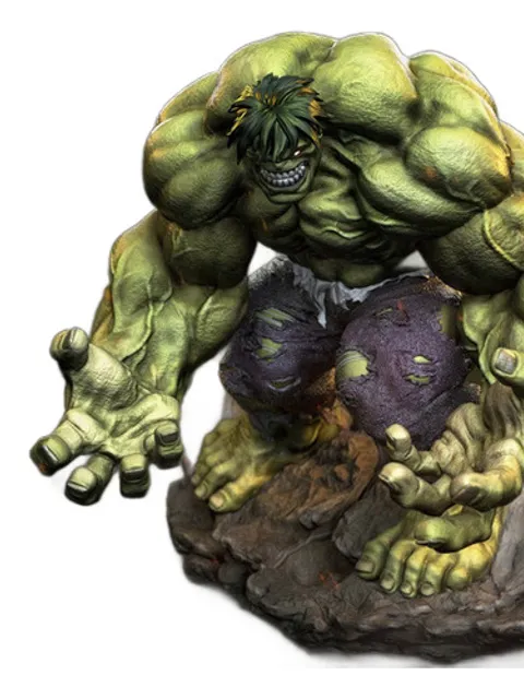 hulk colecionável em