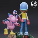 sora e byomon | digimon em - foto 6