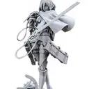 mikasa | attack on titan colecionável em - foto 1