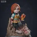 triss merigold chibi | the witcher em - foto 3
