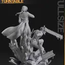 makima and denji | chainsaw man colecionável - foto 3