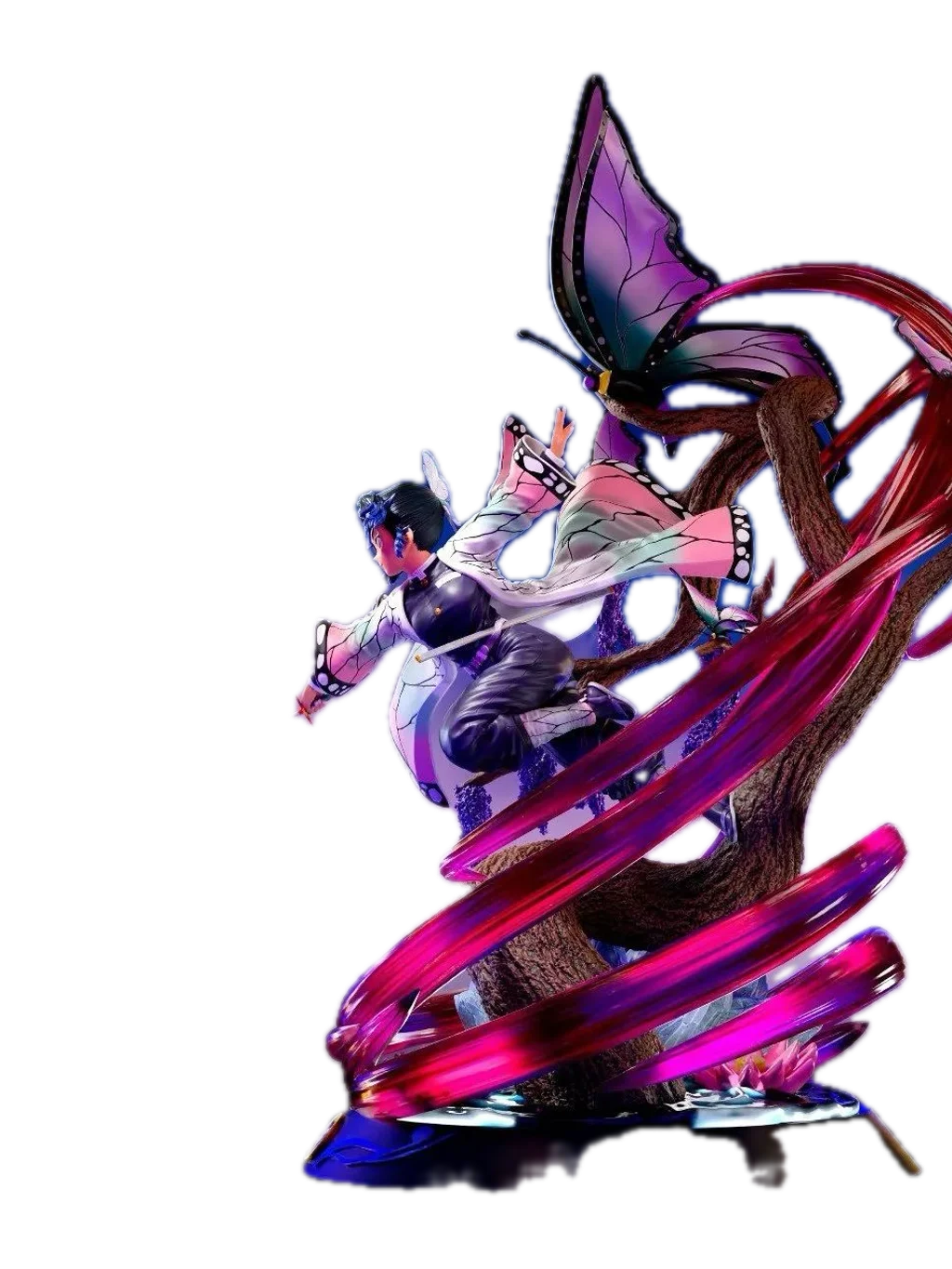 Figura shinobu kocho demon slayer nova em resina 3D - Fidel Figures