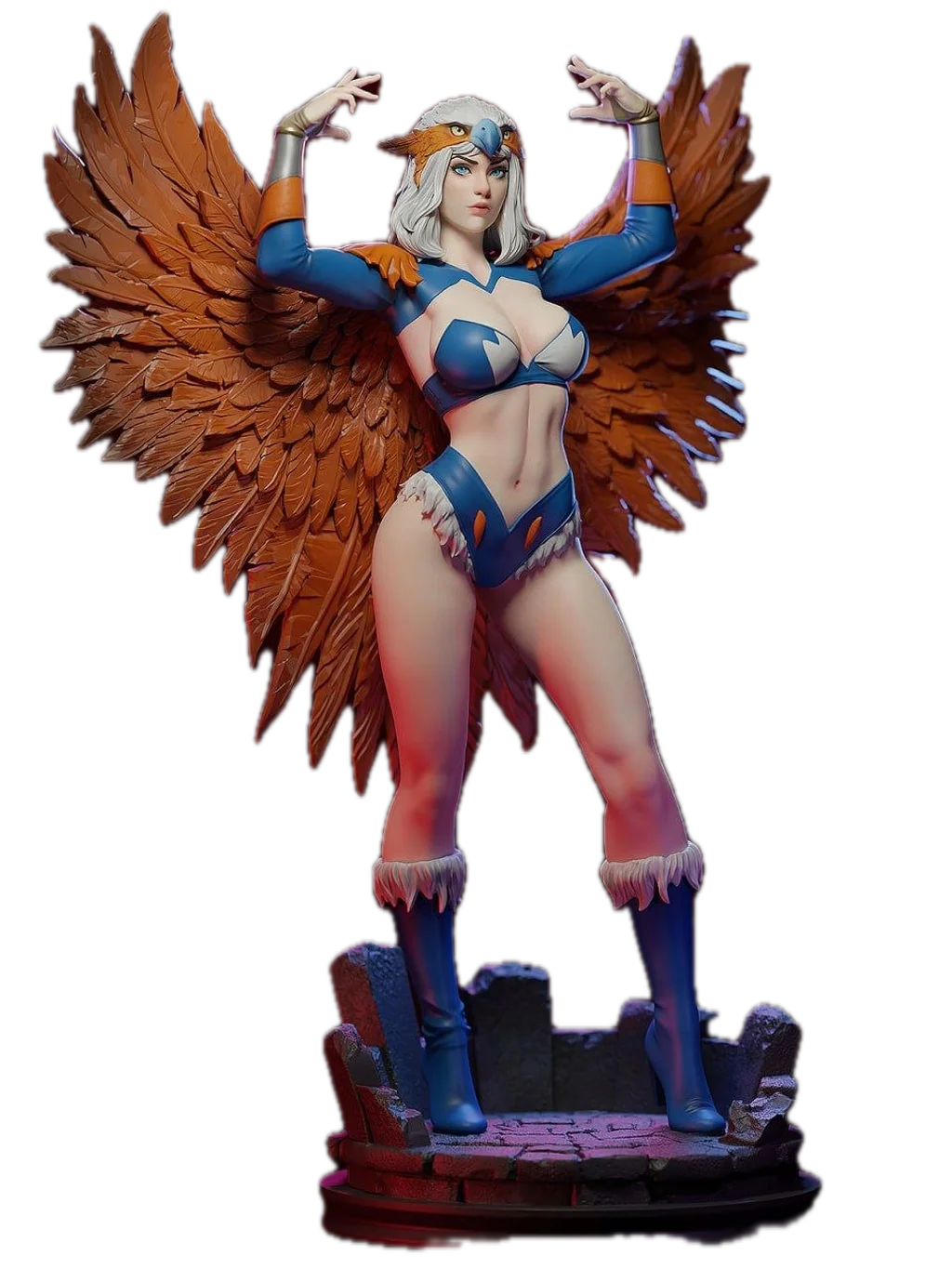 Figura feiticeira mestres do universo animacao em resina 3D - Fidel Figures