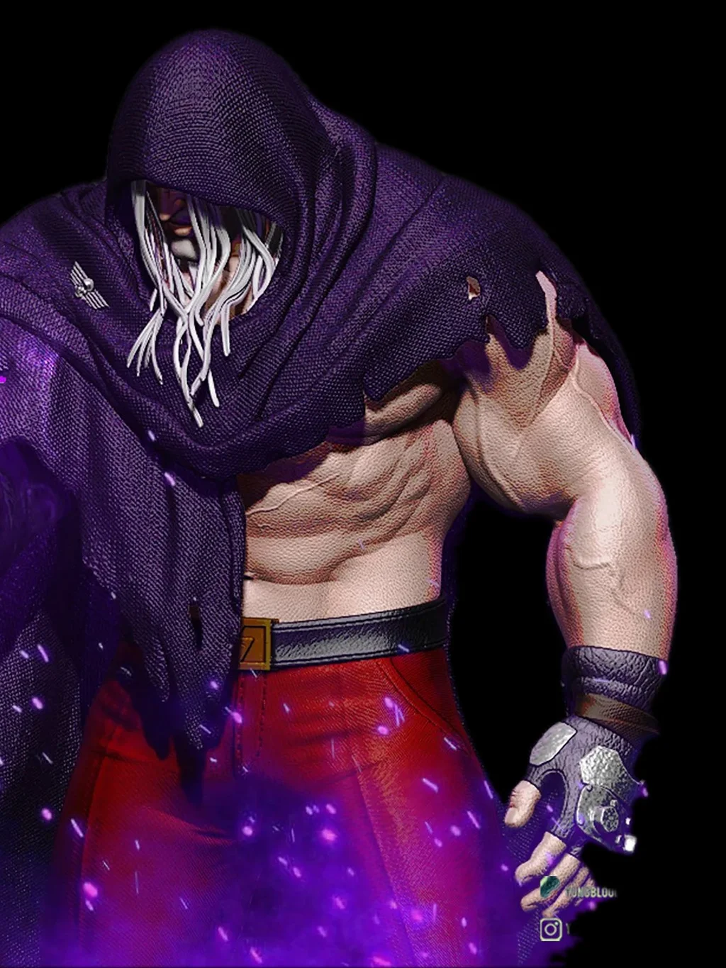 Figura m bison street fighter 6 luta em resina 3D - Fidel Figures