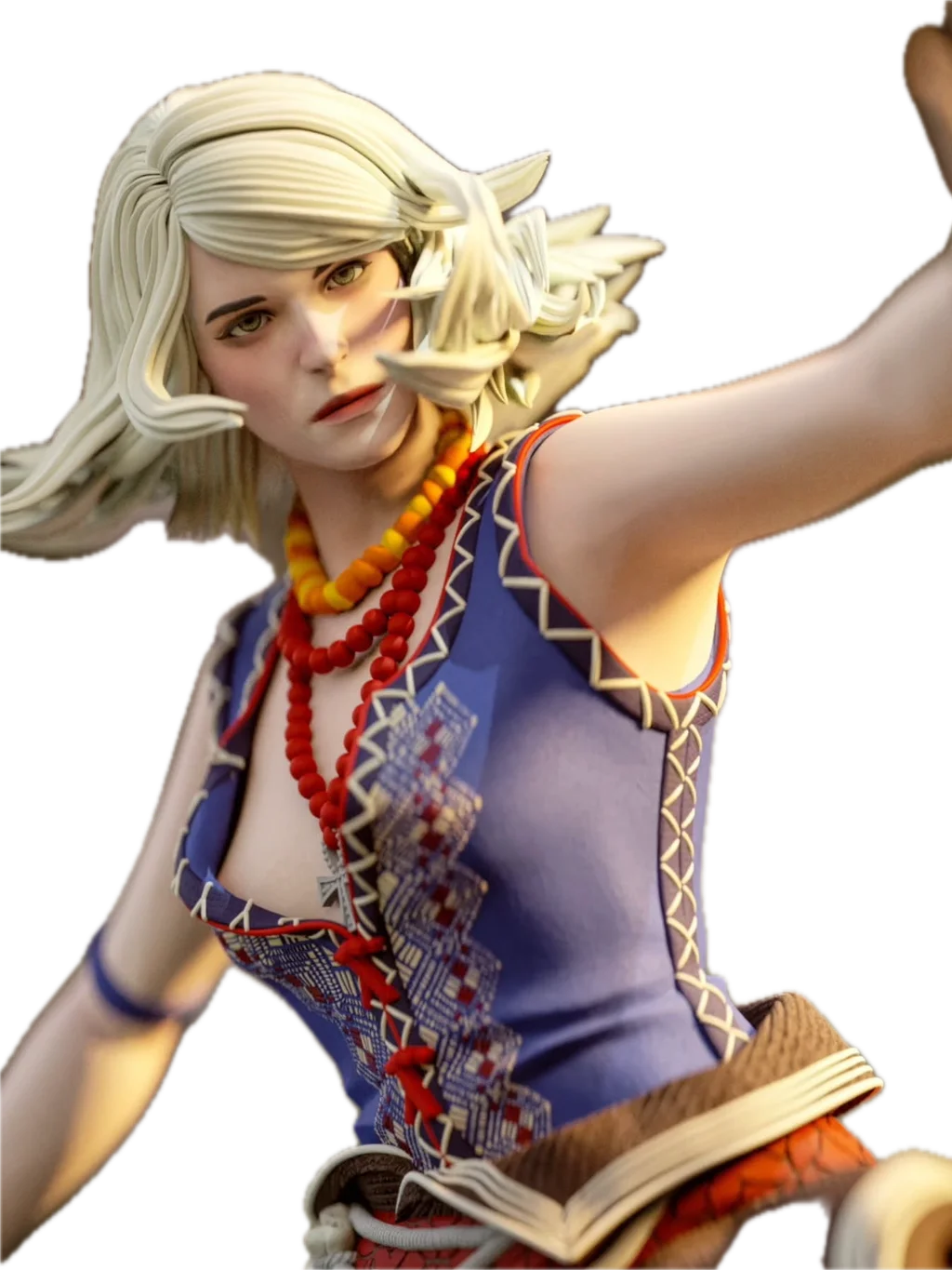 Figura keira matz the witcher em resina 3D - Fidel Figures