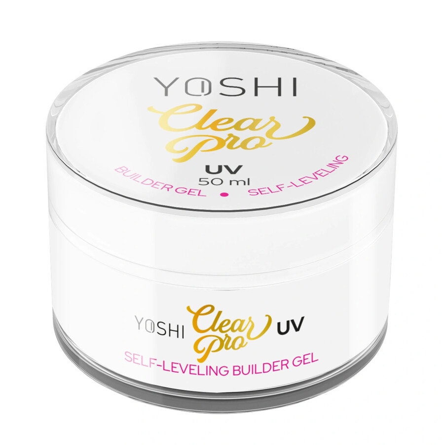 Yoshi Clearpro Builder Gel Self Leveling 50ml LED and UV