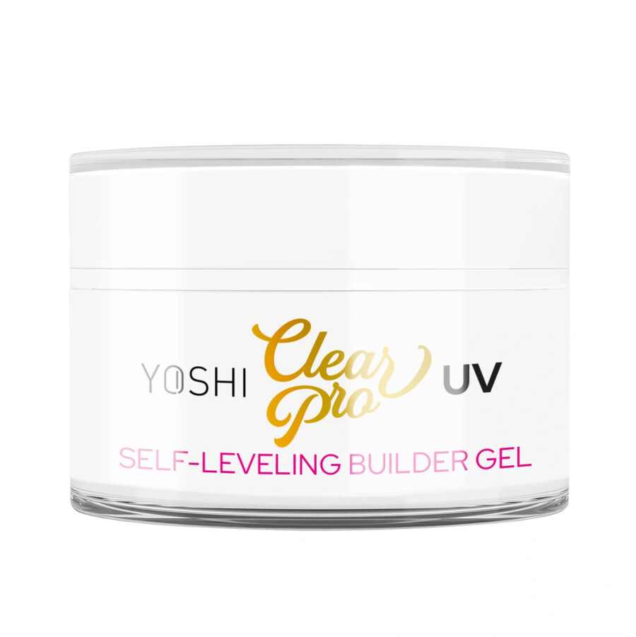 Yoshi Clearpro Builder Gel Self Leveling 15ml LED and UV