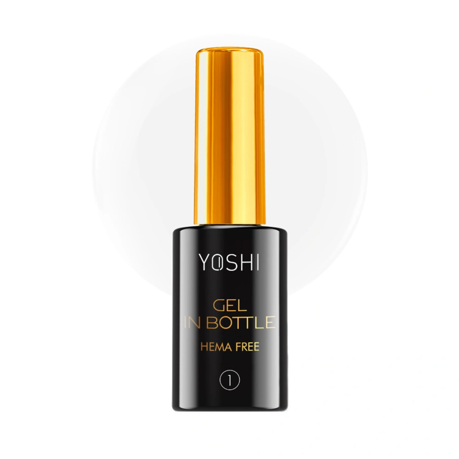 Yoshi Gel In Bottle Builder Gel No1 10ml LED and UV