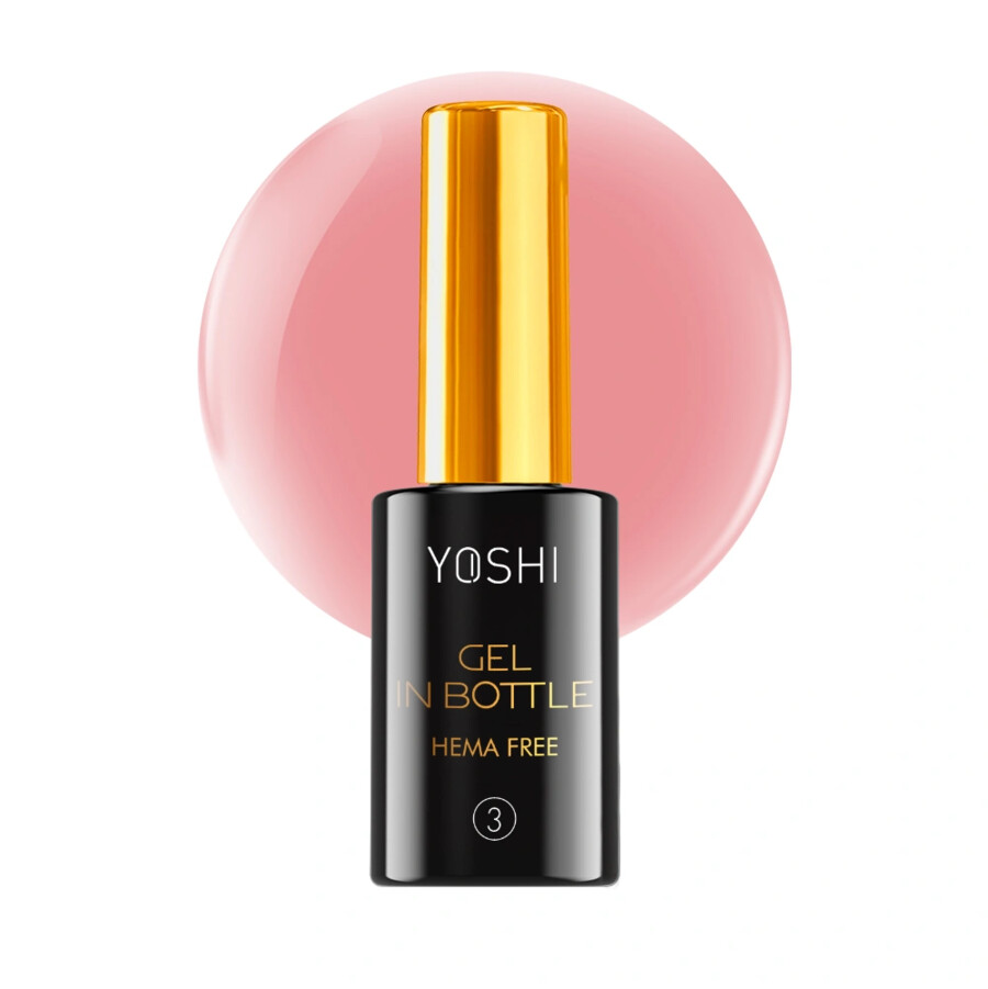 Yoshi Gel In Bottle Builder Gel No3 10ml LED and UV