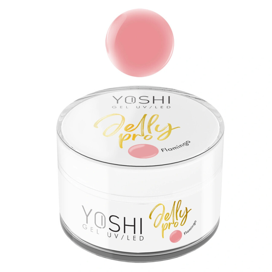Yoshi Jellypro Builder Gel Flamingo 15ml LED and UV