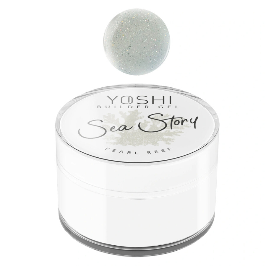 Yoshi Sea Story Builder Gel Pearl Reef 15ml LED and UV