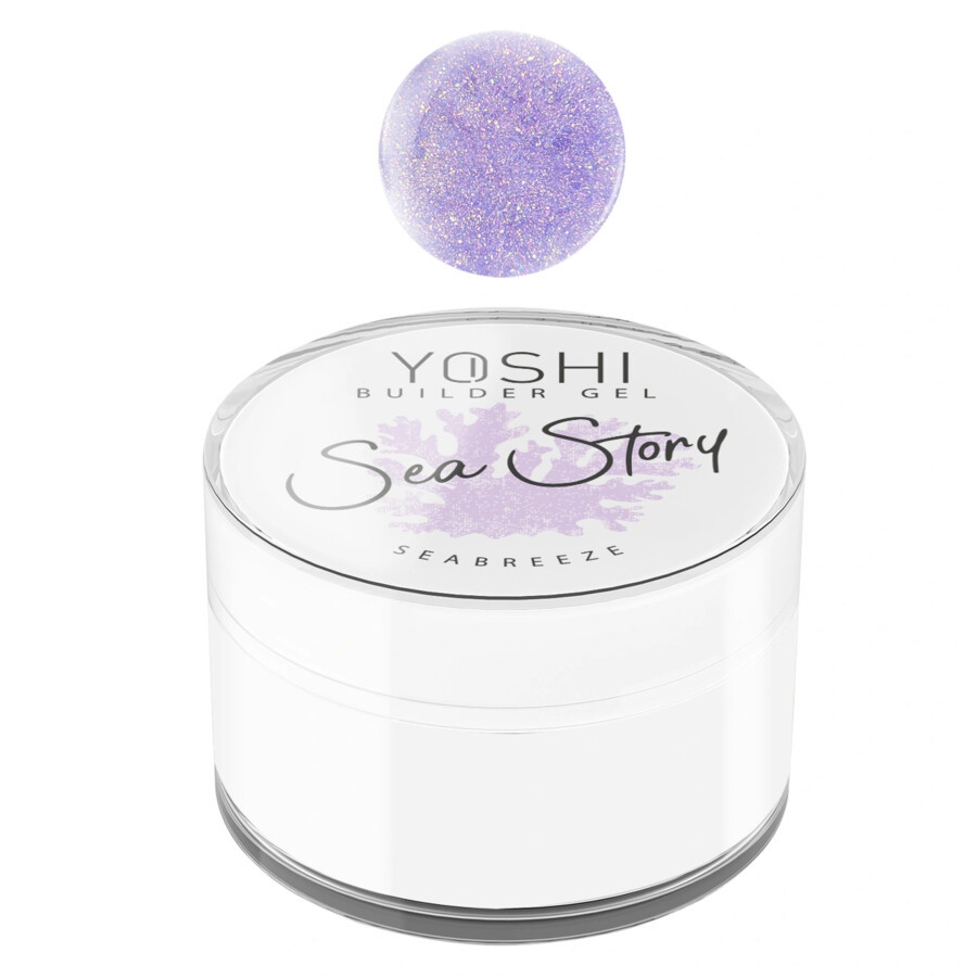Yoshi Sea Story Builder Gel Seabreeze 15ml LED and UV