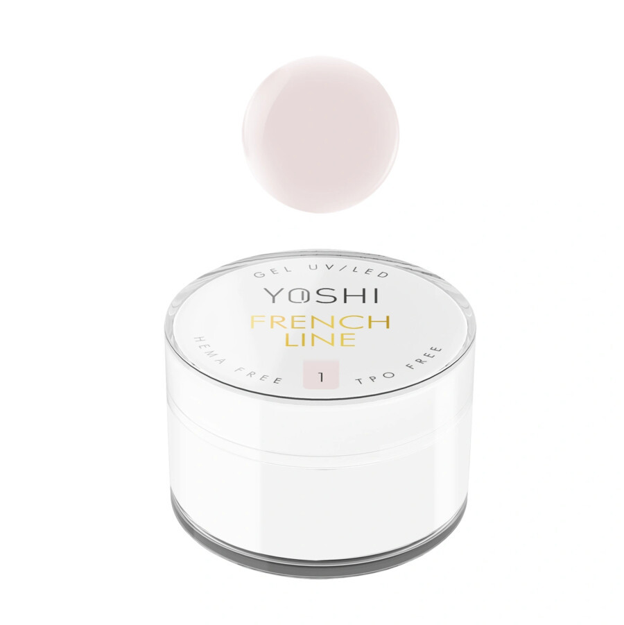 Yoshi French Line Builder Gel No1 15ml LED and UV