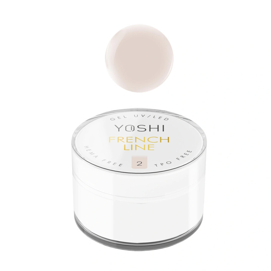 Yoshi French Line Builder Gel No2 15ml LED and UV