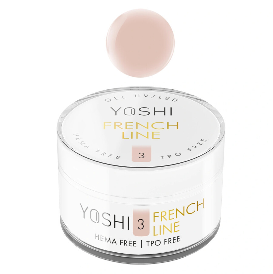 Yoshi French Line Builder Gel No3 50ml LED and UV
