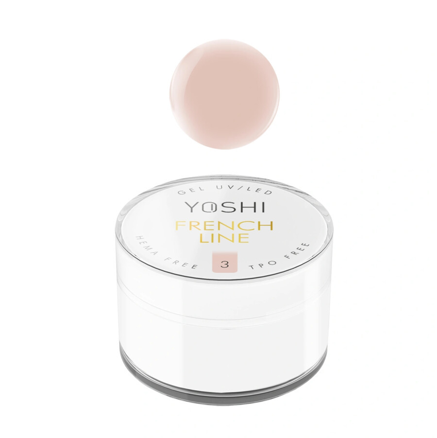 Yoshi French Line Builder Gel No3 15ml LED and UV
