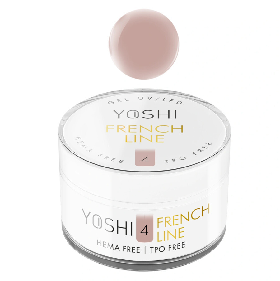 Yoshi French Line Builder Gel No4 50ml LED and UV