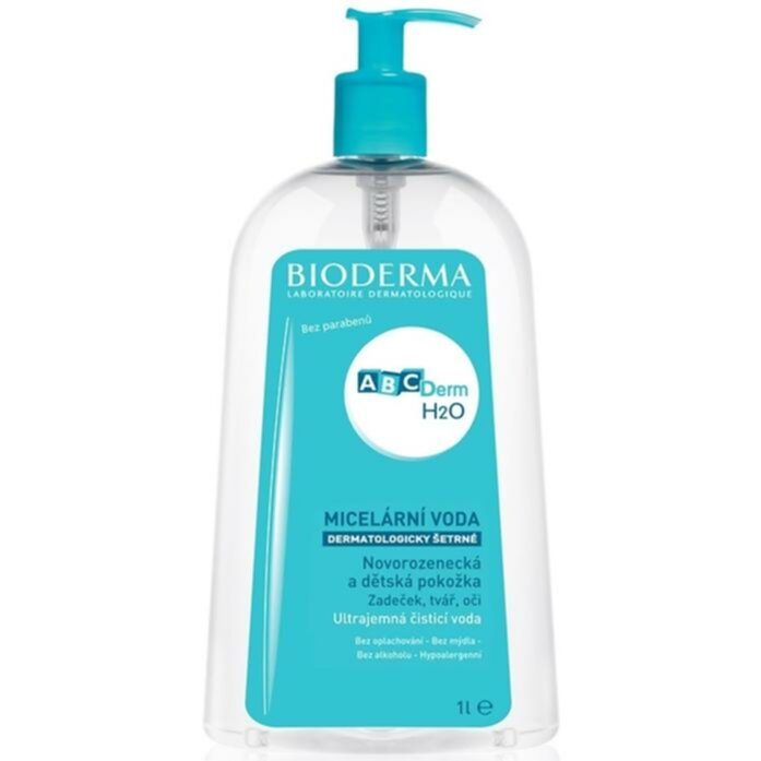 Bioderma ABCDerm H2O Micellar Cleansing Water for Babies and Kids 1000ml