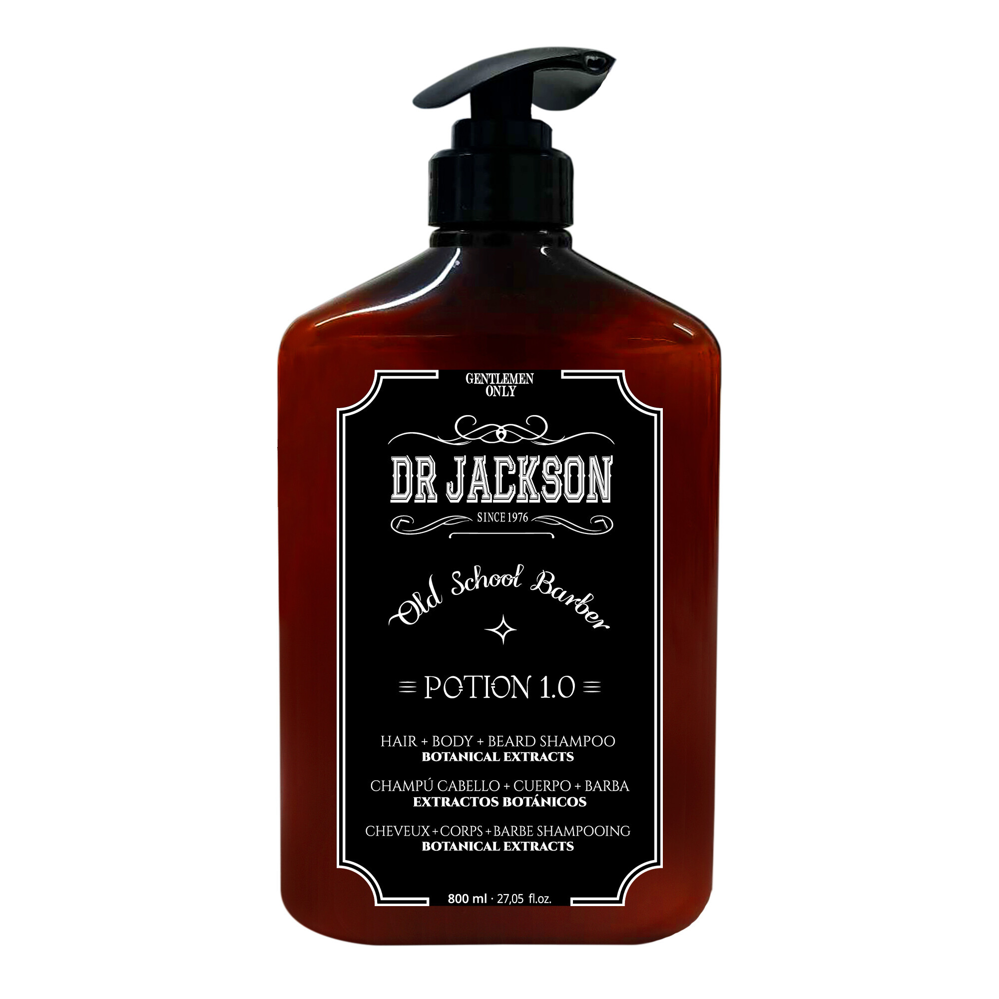 Dr. Jackson Potion 1.0 Hair And Body Shampoo 800ml