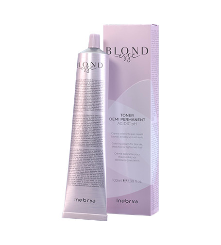 Inebrya BLONDesse Toner Demi Permanent DT03 Metallic Dark Grey Pearl 100ml