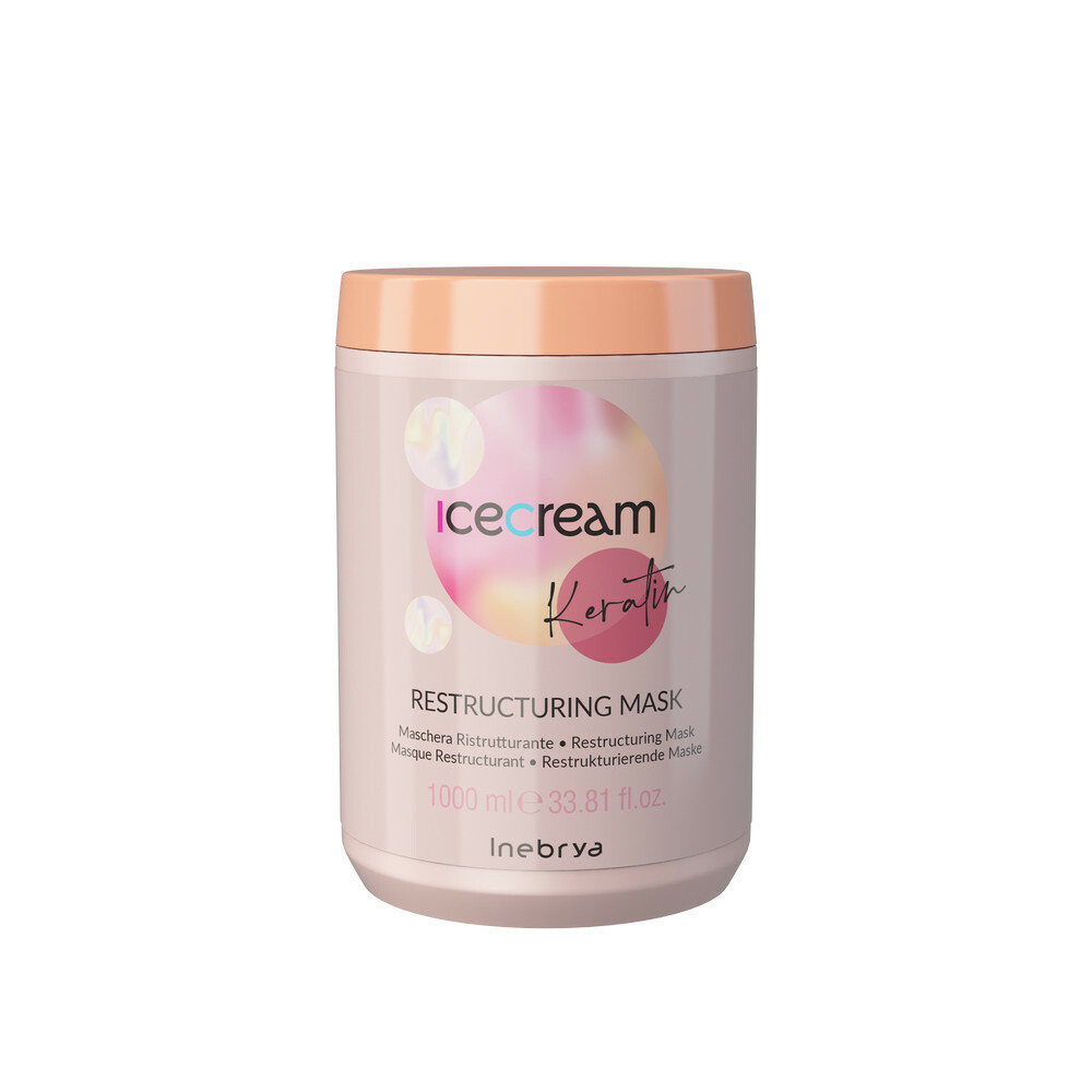 Inebrya Ice Cream Keratin Restructuring Mask 1000ml