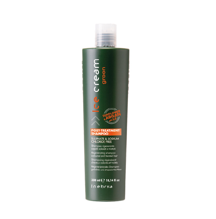 Inebrya GREEN Post-Treatment Regenerative Shampoo 300ml