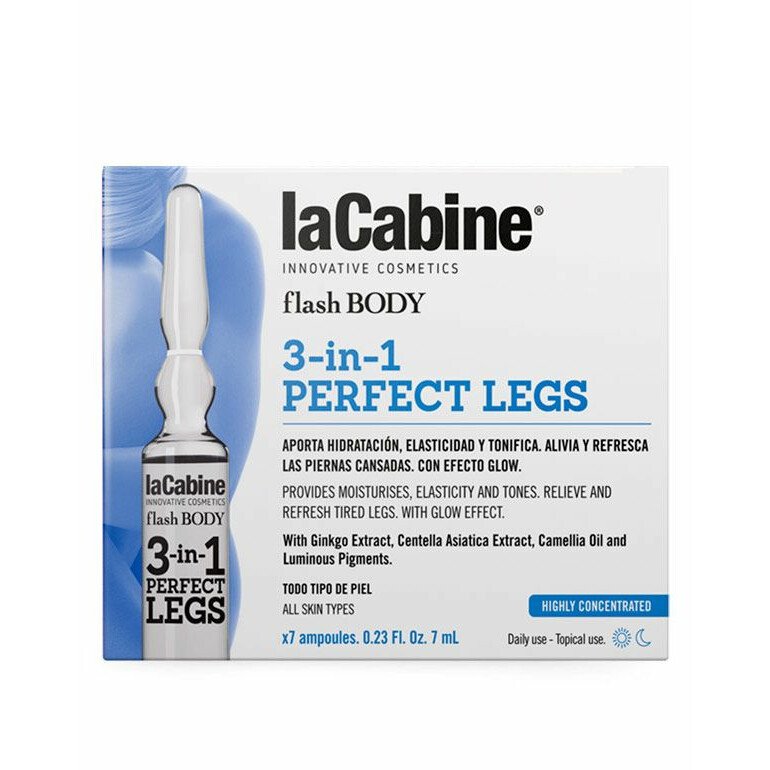 La Cabine 3 In 1 Perfect Legs Ampoules 7x7ml