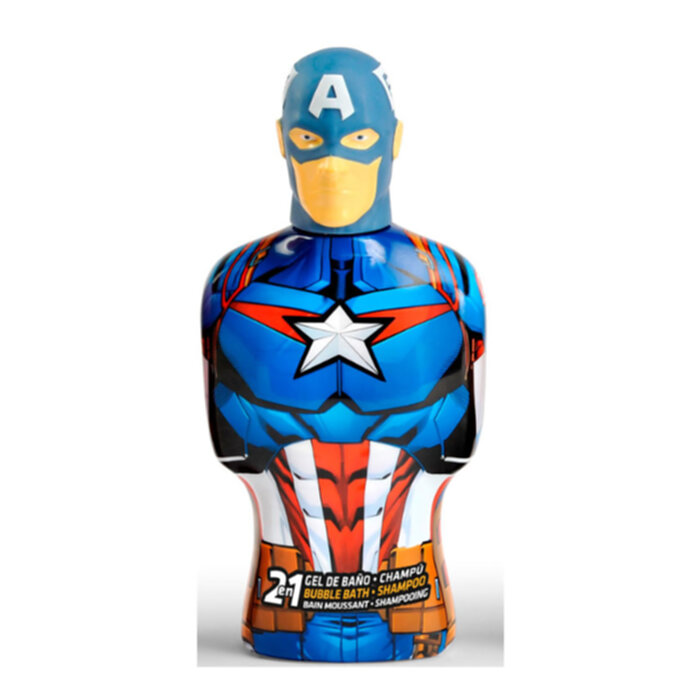 Marvel Captain America Shower Gel & Shampoo 475ml