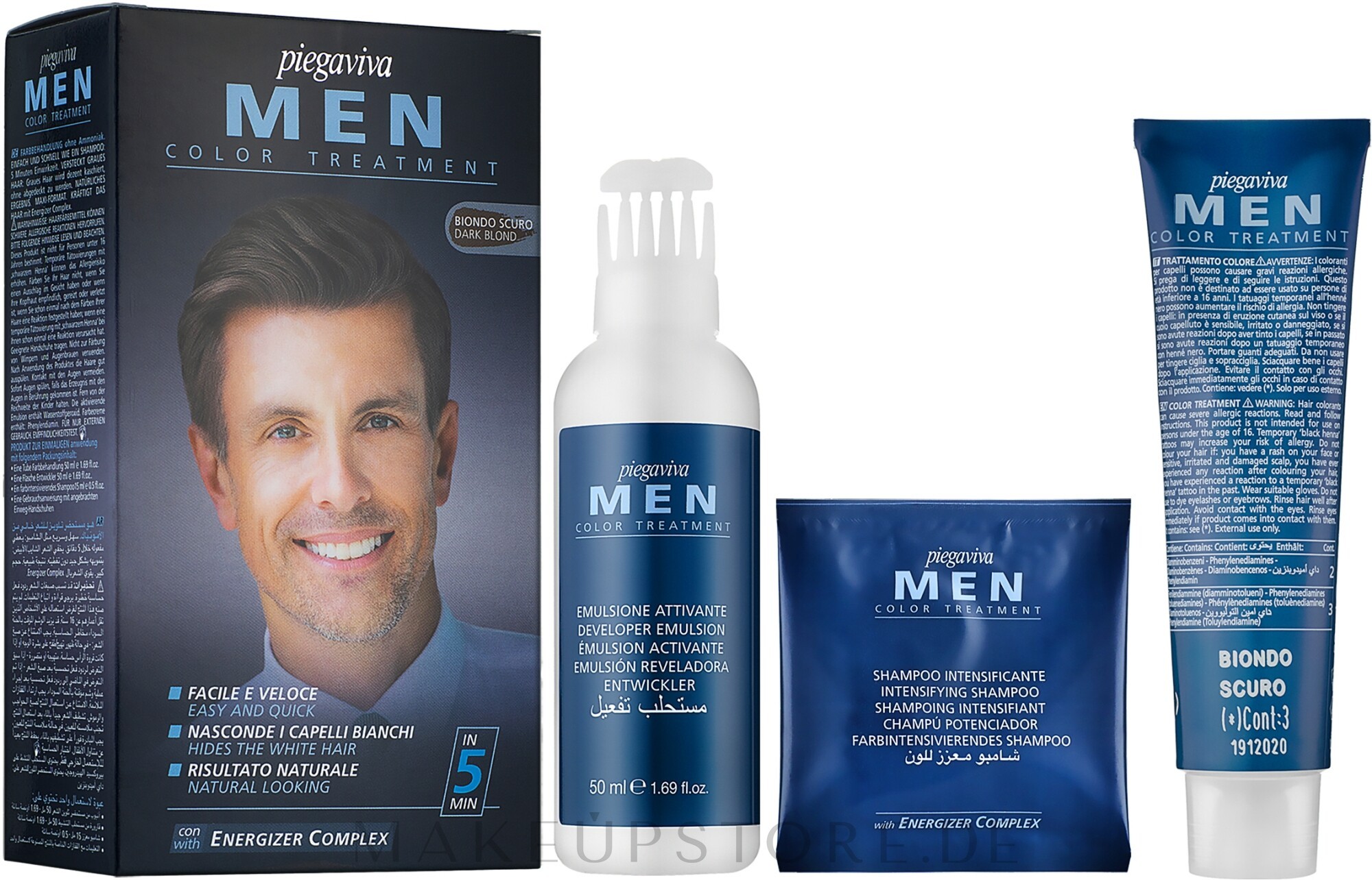 Piegaviva Men Color Kit 1.0 Black