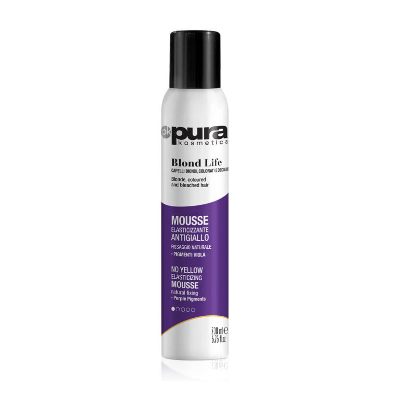 Pura Kosmetica Pure Blond Life Mousse Antiyellow 200ml