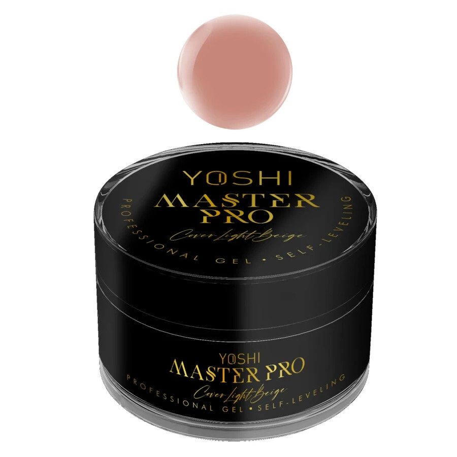 Yoshi Masterpro Cover Light Beige 15ml LED and UV