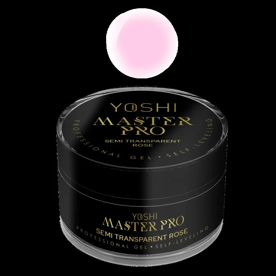 Yoshi Masterpro 50ml Uv Led Semi Transparent Rose LED and UV