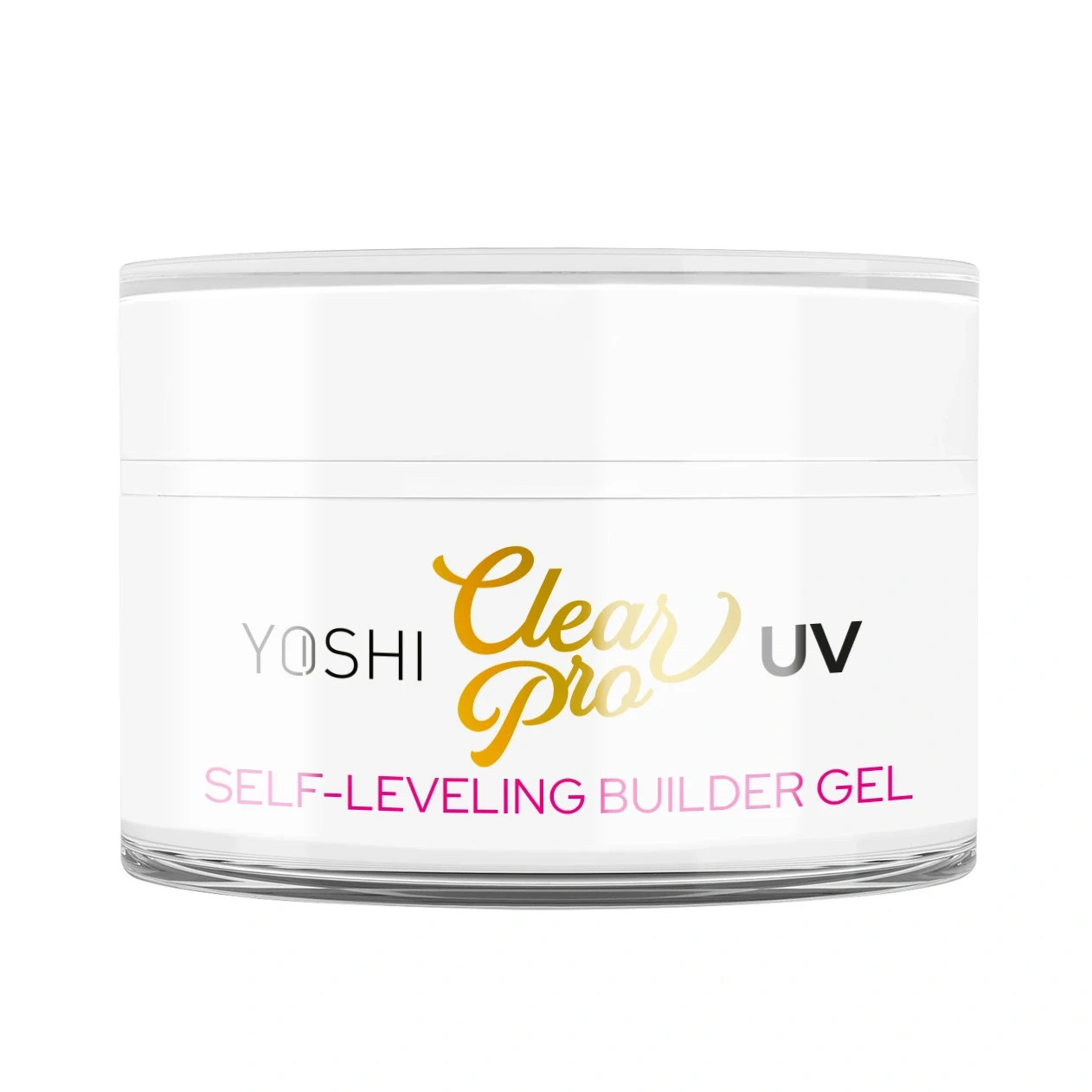 Yoshi Clearpro Builder Gel Self Leveling 15ml LED and UV