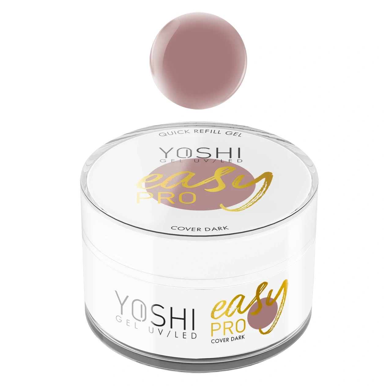 Yoshi Easypro Builder Gel Dark 15ml LED and UV